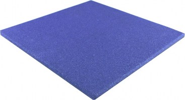 Pavimento in gomma antitrauma -  20 - 25 Colore Azzurro